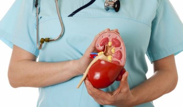 What causes kidney disease in a female?