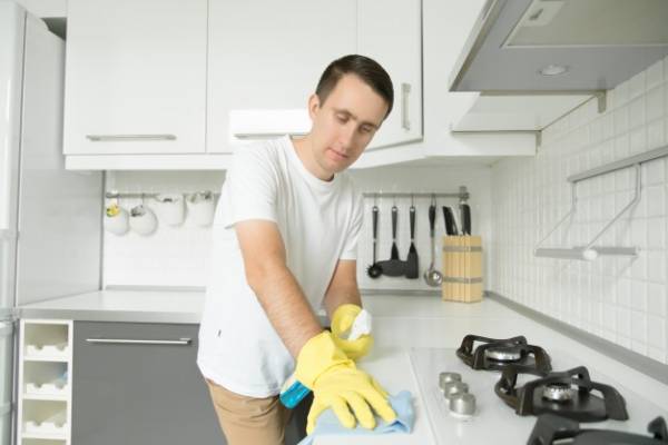 How to clean electric glass stove top