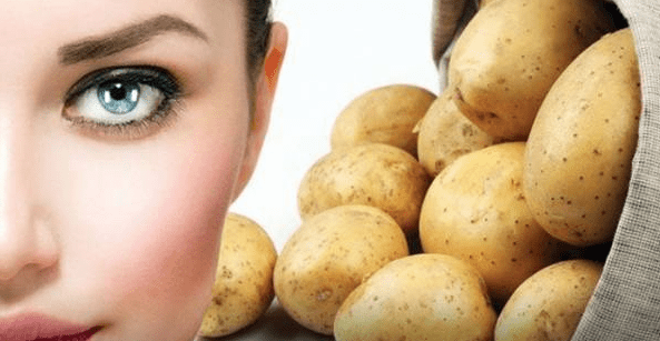 The excellent effect of potatoes for the beauty and youth of the skin