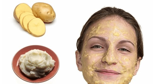 The excellent effect of potatoes for the beauty and youth of the skin