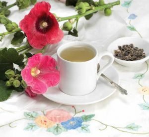 Herbal teas for dry coughs and sore throats