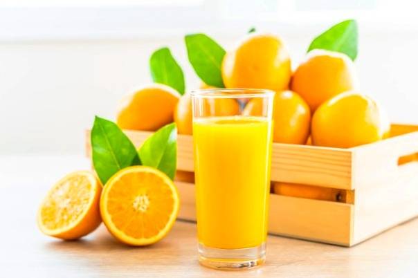 Properties and health benefits of orange juice