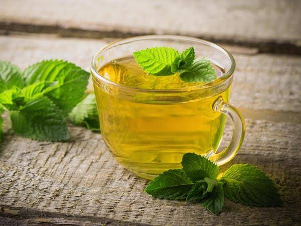 A cup of mint tea with 22 unique properties