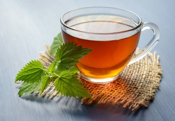 A cup of mint tea with 22 unique properties