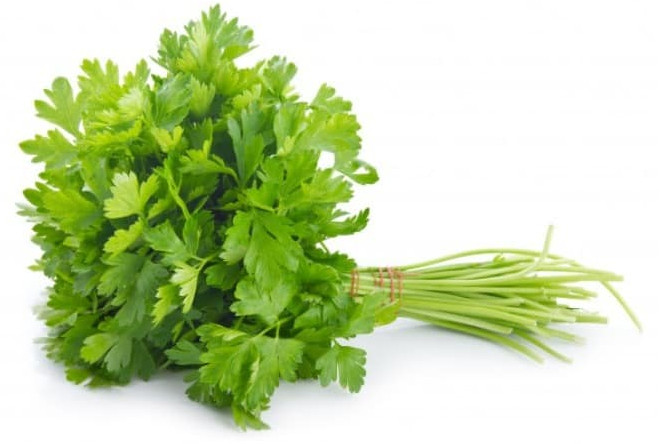 Review of the benefits and properties of parsley