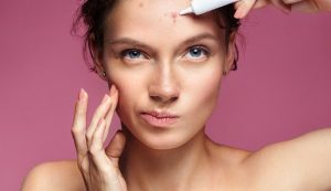 Which food causes pimples on the face and body?