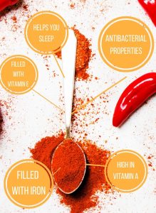 Properties of all kinds of paprika