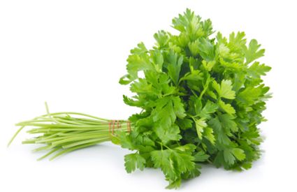 Review of the benefits and properties of parsley