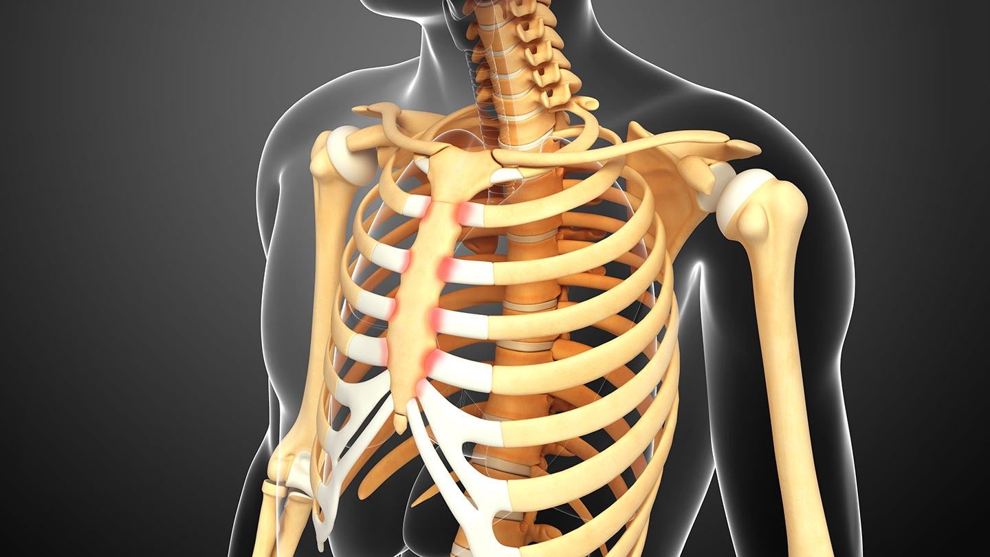 8 reasons that cause sternum pain