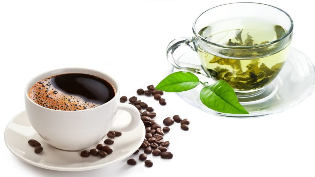 Which is better, green tea or coffee?