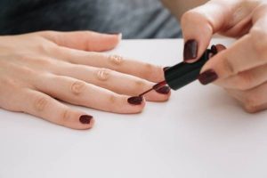 What is the secret to the durability of nail polish?