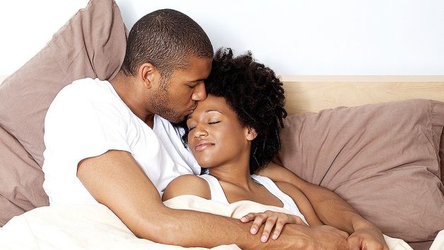 Is it safe to use saliva during intercourse?