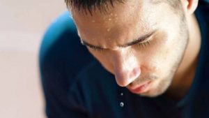 Nine main causes of excessive body sweating