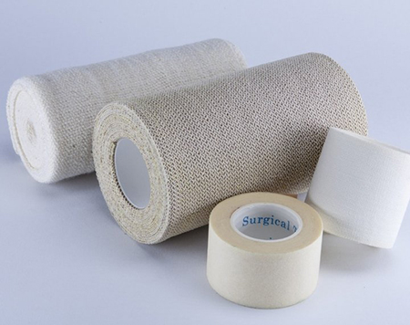 Fabric dressing (cotton):