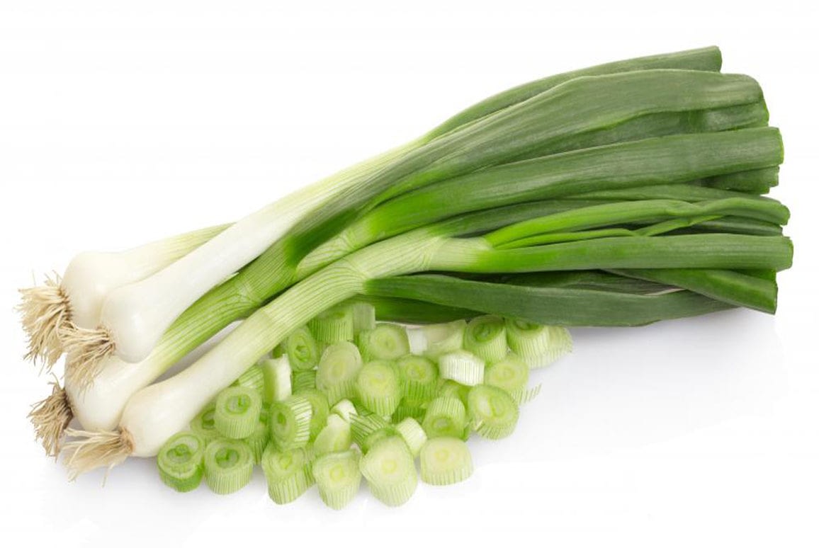 20 unique properties of Spring Onion on the skin and anemia