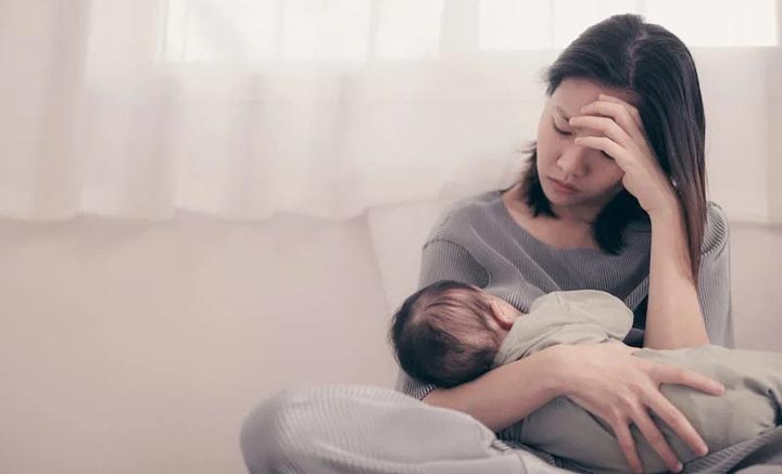 Postpartum insomnia ; Cause and treatment method