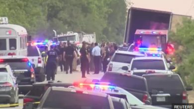An asylum seeker trailer in Texas was found with 46 bodies