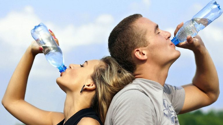 How does drinking water benefit the body?