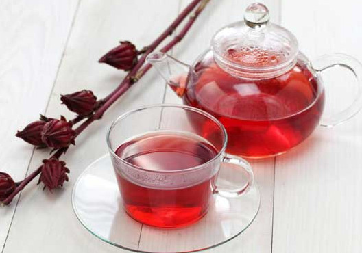 thé à l'hibiscus
