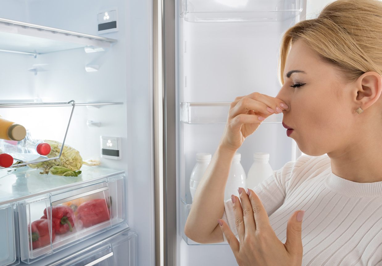 How to clean a fridge that smells1